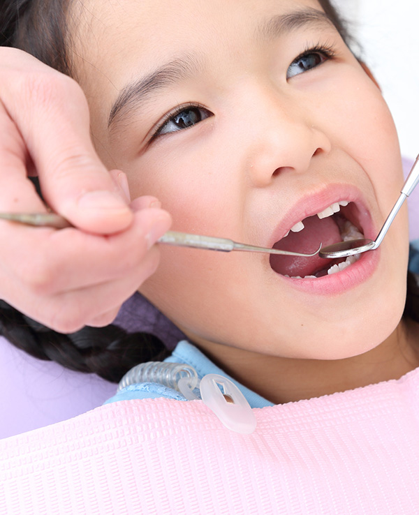 お子さまのお口の健康づくりもサポート